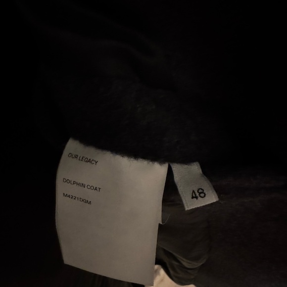 Our Legacy Dolphin Coat - Grey - Picture 3 of 5